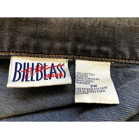Bill Blass Jeans Denim Jacket-Vintage Women's Petite‎ M - Picture 2 of 10
